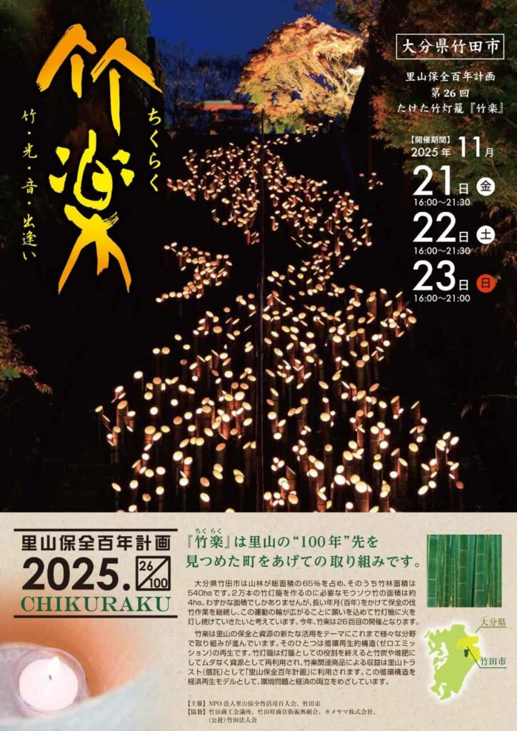 竹楽2025ポスター表